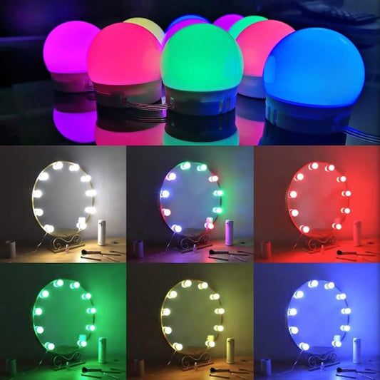 10 PIECES RGB VANITY BULB LIGHT